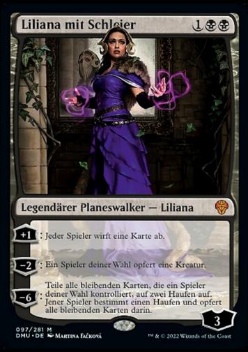 Liliana mit Schleier (Liliana of the Veil)